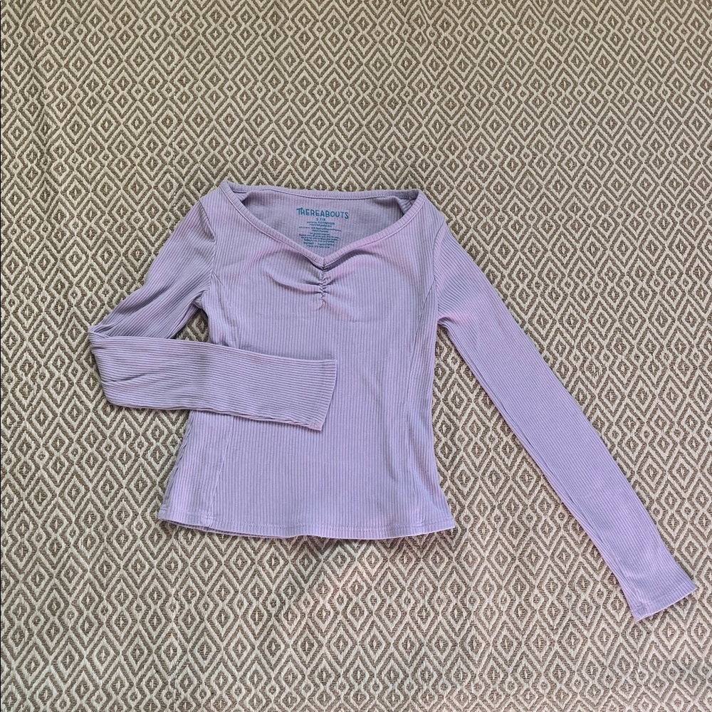 Mebadoos Kids Purple Long Sleeve Top